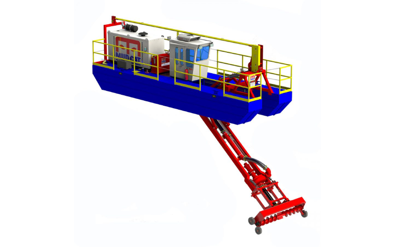 Diesel dredging equipment