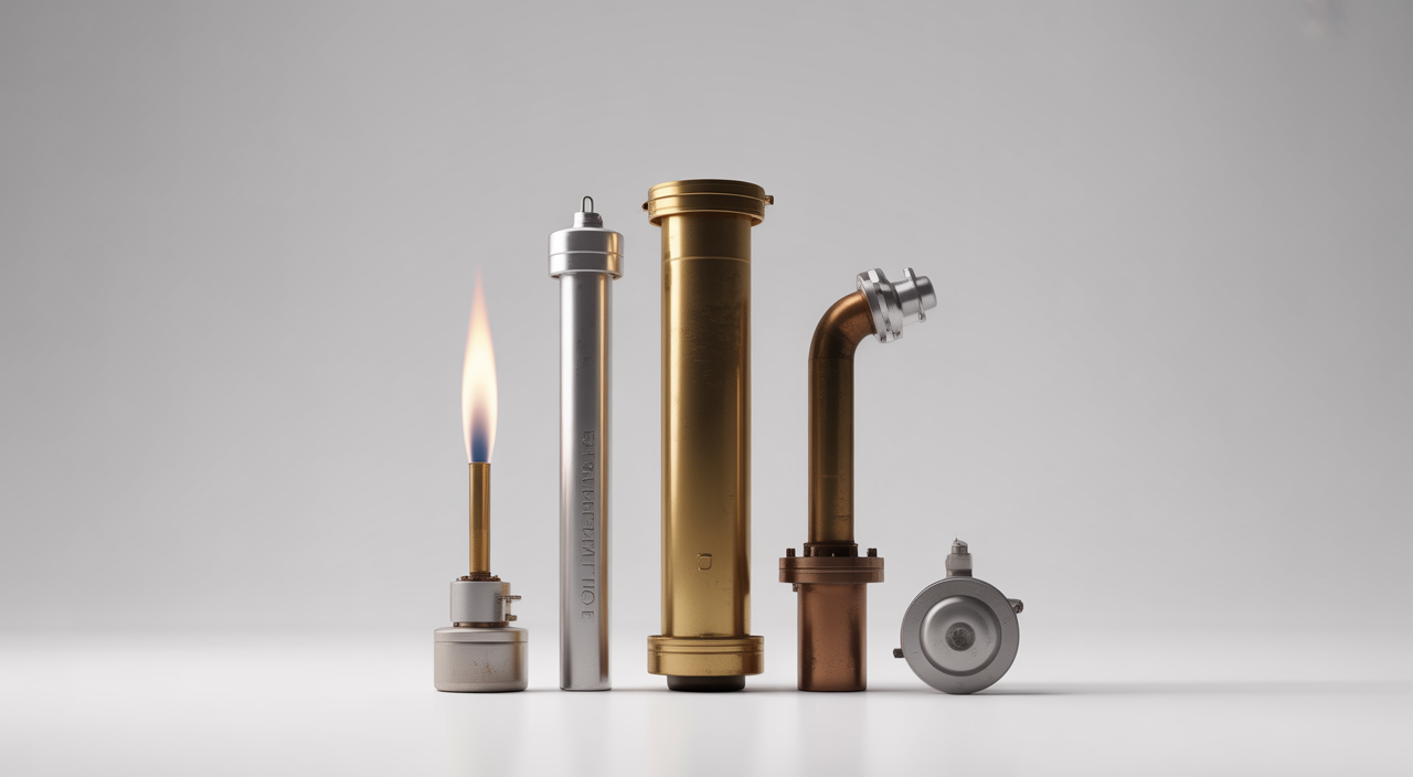 Industrial flare system in an oil and gas facility safely burning excess gases