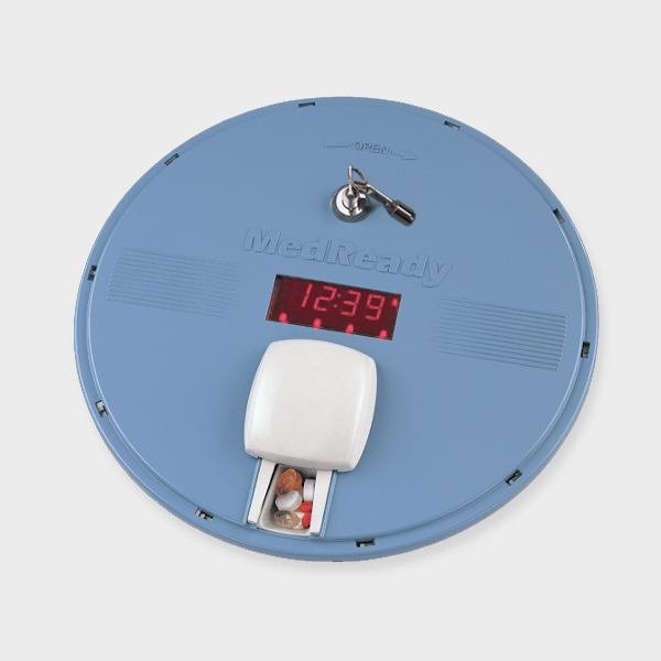 medication dispenser with alarm