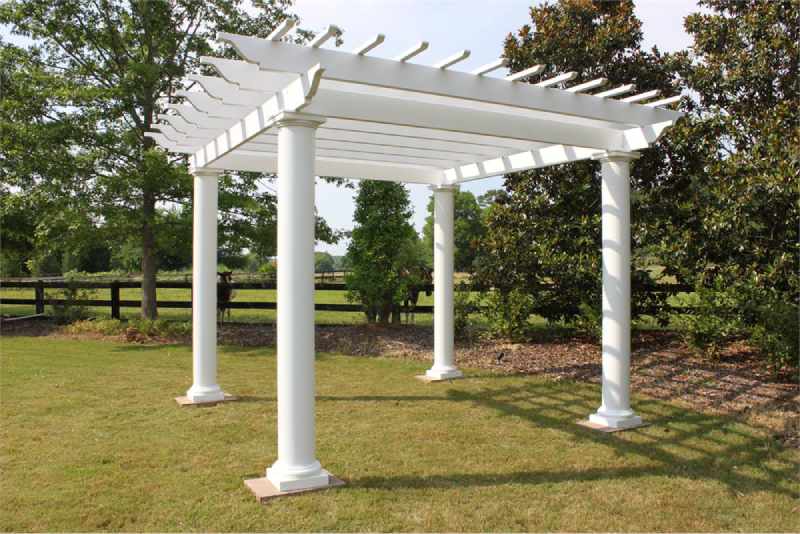 fiberglass pergola 
