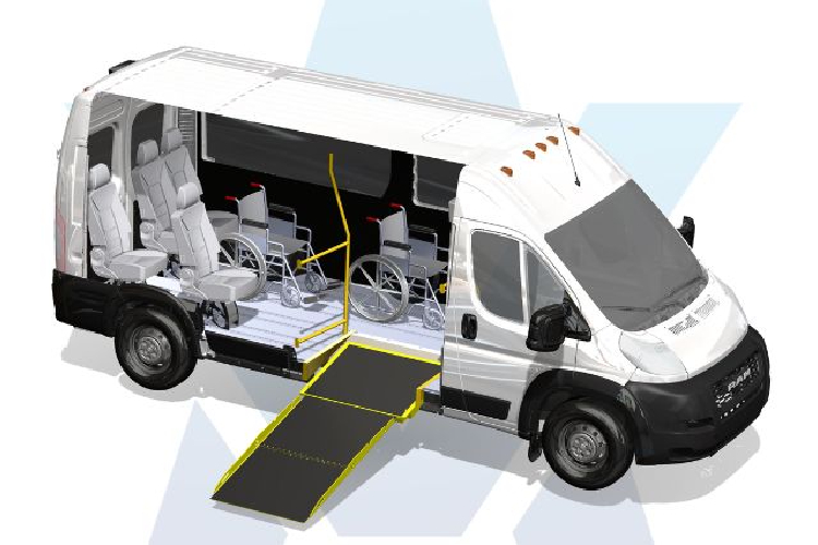promaster wheelchair van