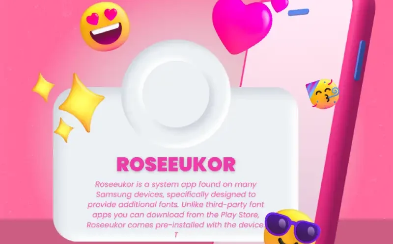 What is the Roseeukor App on Samsung Devices?